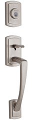 Ensemble de poignée Weiser Grayson avec pêne dormant pour porte d'entrée