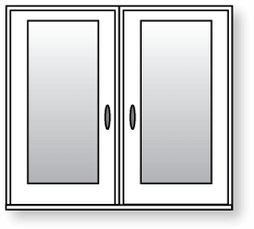 Configuration de porte d'entrée double