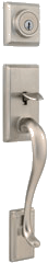 Ensemble de poignée Weiser Hawthorne avec pêne dormant pour porte d'entrée